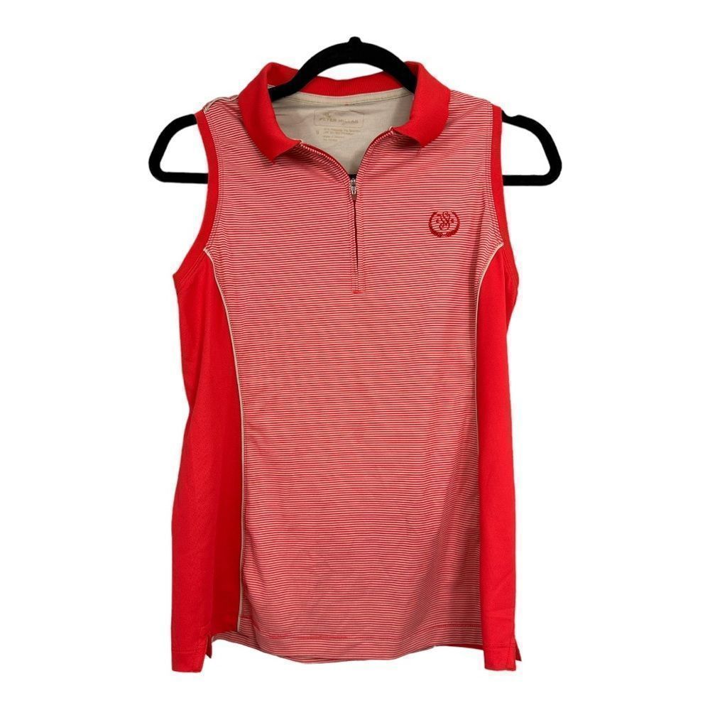 Peter Millar sleeveless UPF 59 sun protect women’s athletic top size small